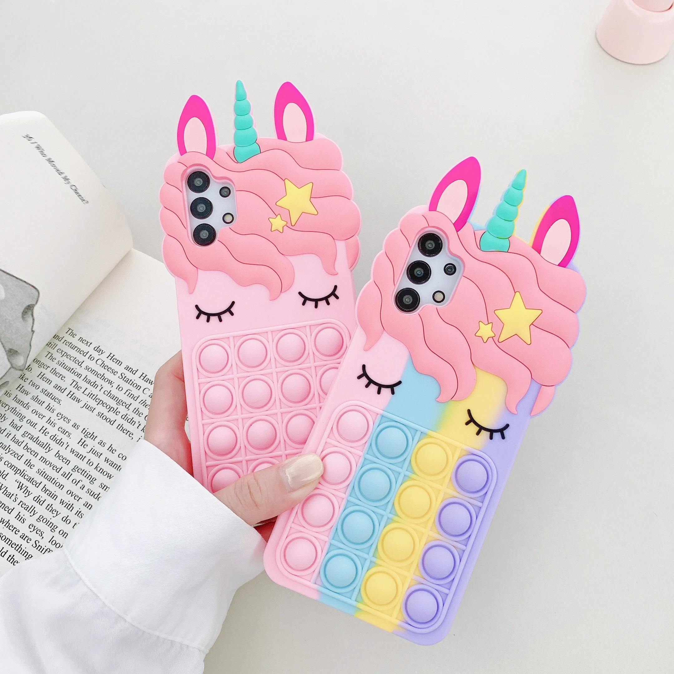 Unicorn Pop Fidget Phone Case (Samsung)