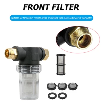 

40 Mesh Screen Garden Hose Inlet Filter Thick Fiber Car Cleaning Cloth Washing for Pressure Washer Inline Water Filter