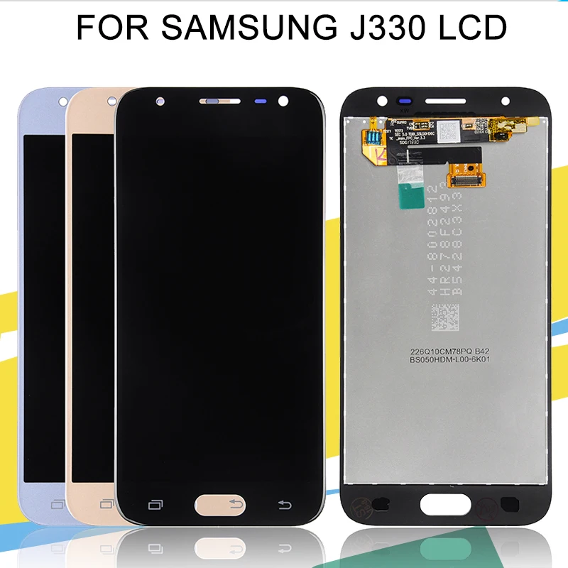 

Adjustable HH J330F/DS J330 Lcd Display For Samsung Galaxy J3 2017 Lcd With Touch Screen Panel Assmebly Free shipping+tools