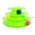 Три Уровня Pet Cat Toy Tower Tracks Disc Cat Intelligence Amusement Triple Pay Disc Cat Toys Ball Training Amusement Plate