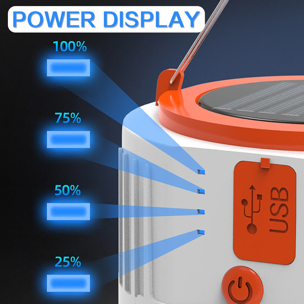 Sn /_ Durable Mini USB LED Ampoule Extérieur Camping Randonnée Énergie Saving