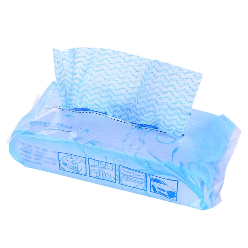 Hw80pcs/мешок нетканый материал кухня одноразовая Ткань для очистки многоцелевой Съемный Коврик для посуды Ткань для мытья ванной комнаты