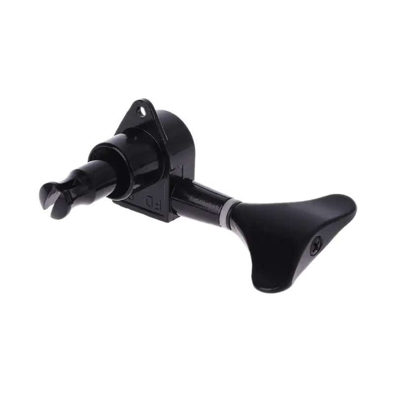  New Black Guitar Sealed Tuners Tuning Pegs Machine Heads 2R2L For 4 String Bass