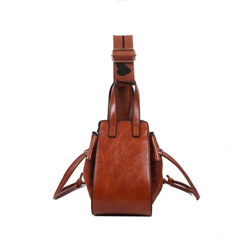 

Designer Solid Female Bucket Bags Crossbody Versatile Handbag Fashion Ins Popular Shoulder Bags for Women 2020