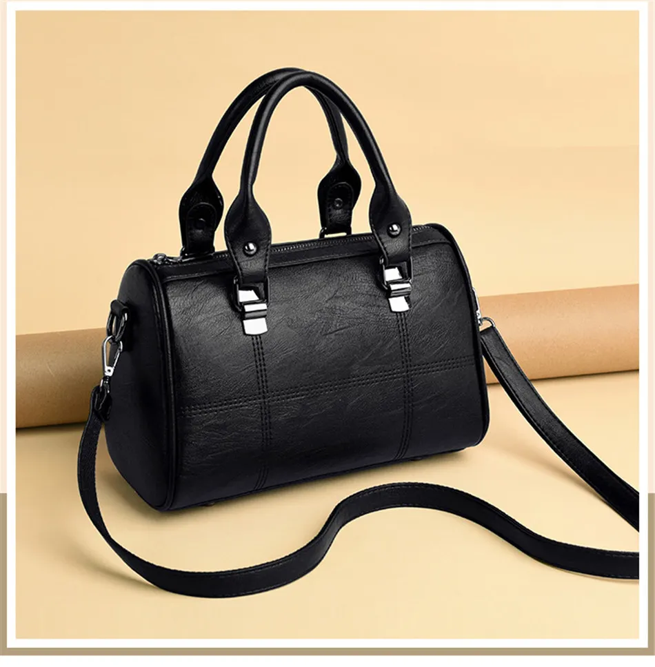 Модные женские кожаные сумки, роскошная Брендовая женская сумка, съемная ручка, сумка через плечо для сумки через плечо, сумка-тоут
