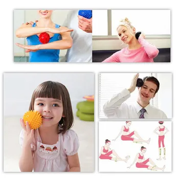 

1PC PVC Massage Ball Body Fascia Relaxation Yoga Exercise Relieve Fitness Balls High Density Lightweight Pain Muscle Relieve