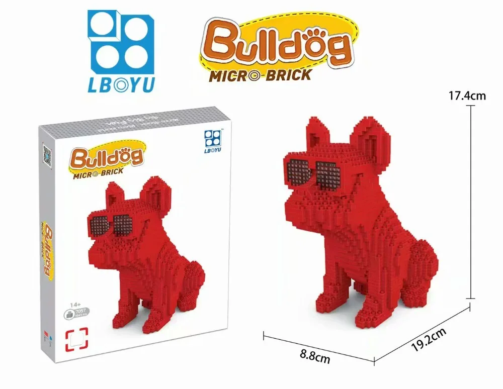 mini blocks Dog 7057