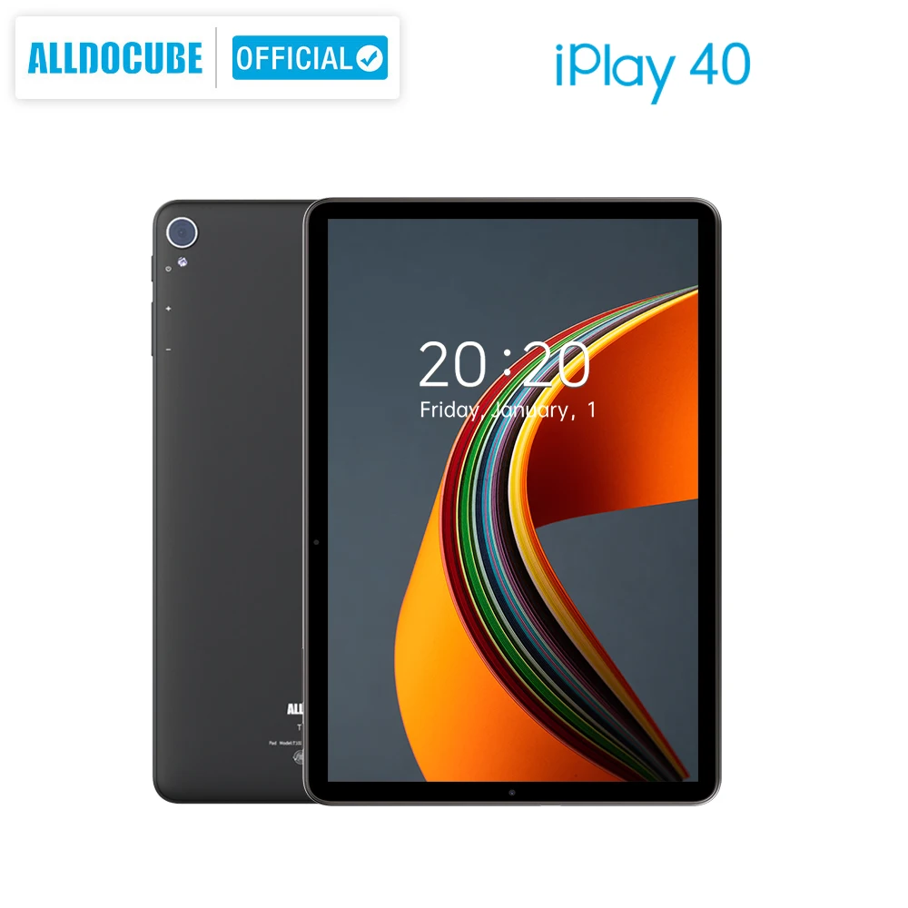 ALLDOCUBE iPlay 40 Tablet 10,4 pulgadas 8GB Ram 128GB Rom Tablet Android 10,0 tarjetas Sim Dual 2000*1200 IPS Unisoc T618 6000mAh BT5.0