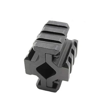 

hunting accessories 1 pcs Universal Barrel Mount Sight clip 4 Rail Picatinny Weaver Rail 4 Slots fit for Scope Optics Lasers