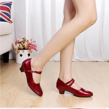 

New Golden/Silver Shoes For Ballroom Dancing Woman Flash Cloth Collocation Shine Rhinestone Latin Dance Shoes Women's