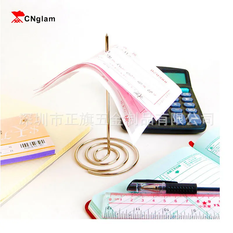 Cross Border Source Currently Available Metal Silver 85 Mm Heart Shape Circle Star Notes Folder Message Folders the Same Day Del