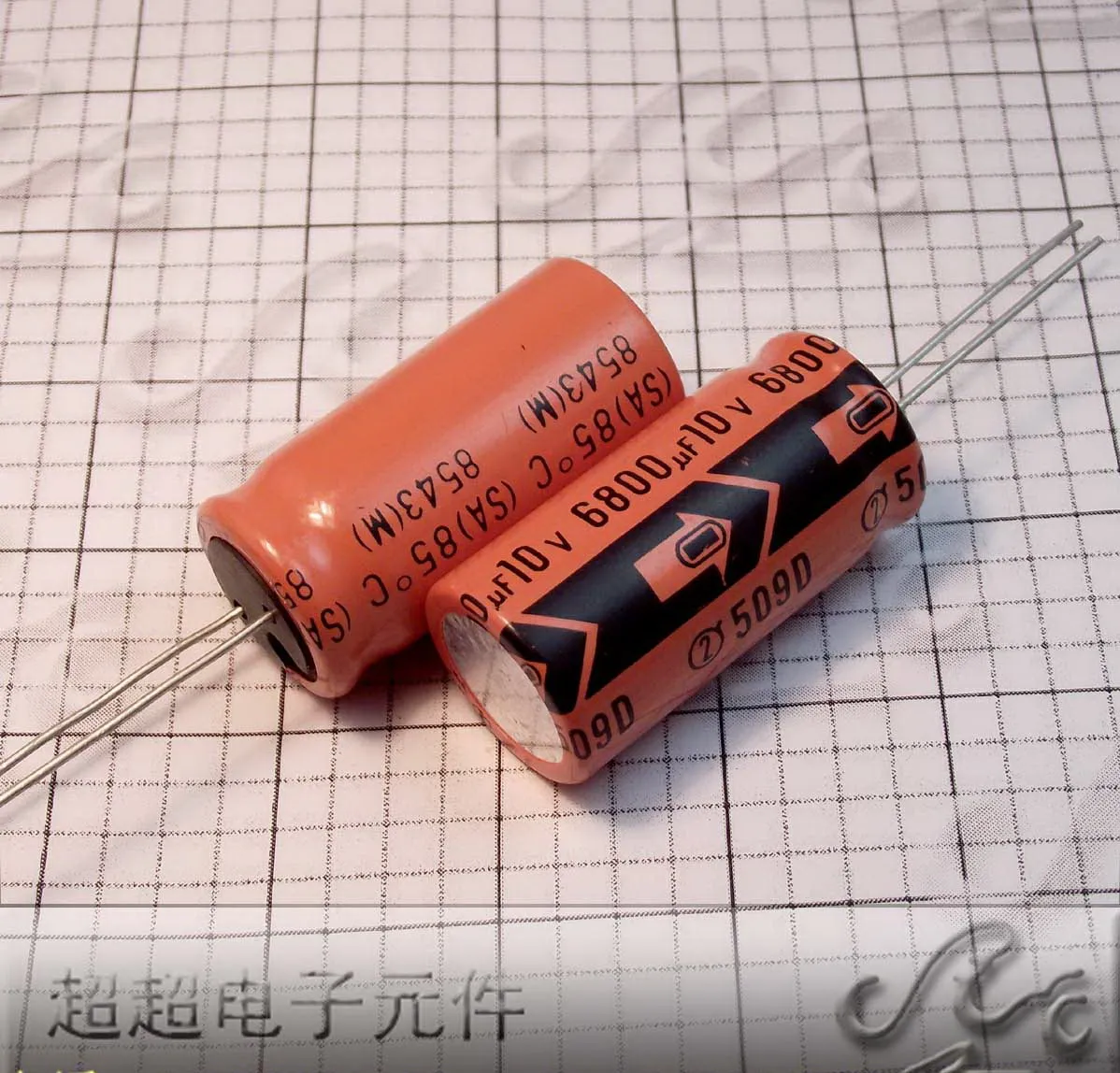 30 шт. Sprague писали электролитический capacitorUF10v 509 d серии 6800