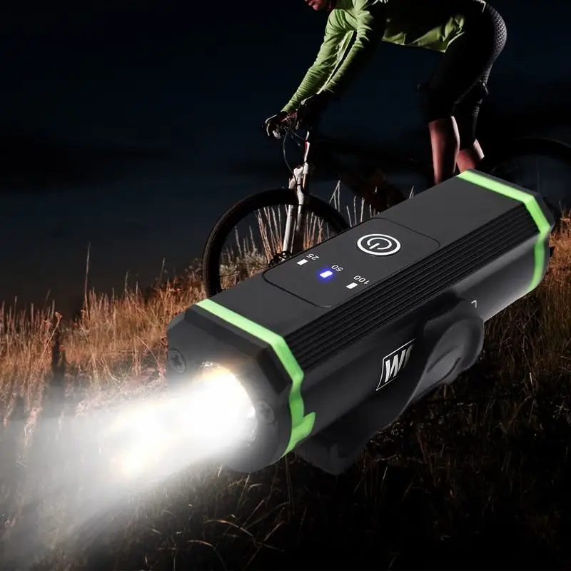 Clearance LED Cycling Light Front handlebar light USB Style Rechargeable Waterproof T6 Portable SOS Camping Hiking Outdoor flashlight Mini 1