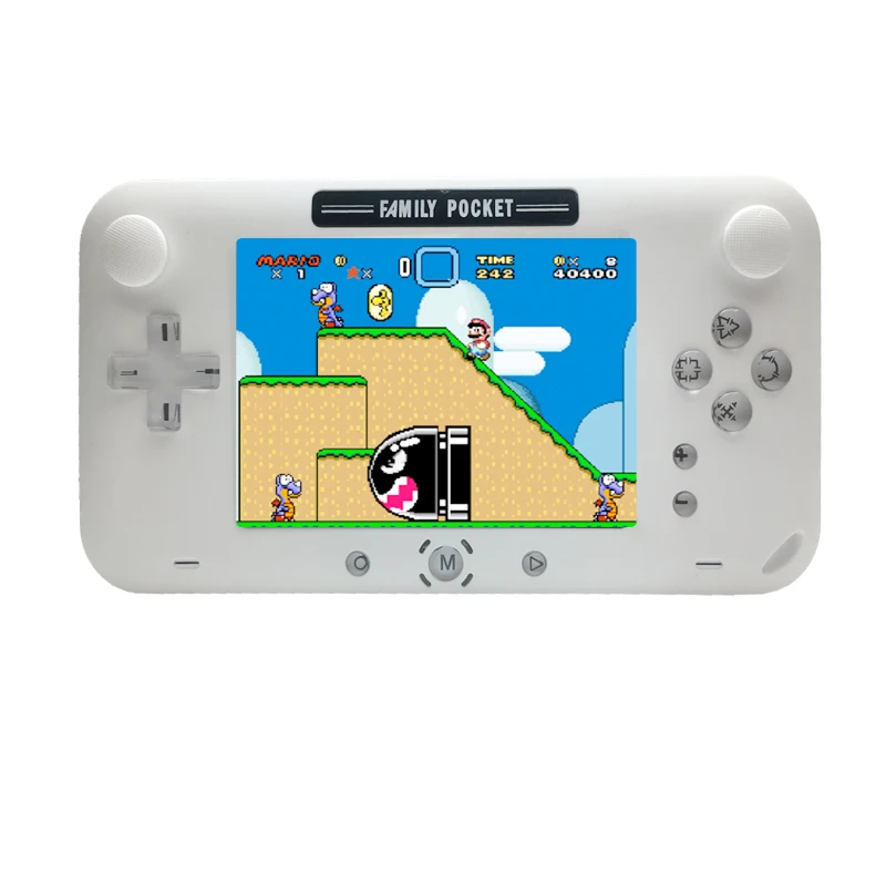 Ретро портативная мини классическая портативная игровая консоль 8-Bit 4,0 дюймов цветной Детский Цветной игровой плеер встроенный 208 игр