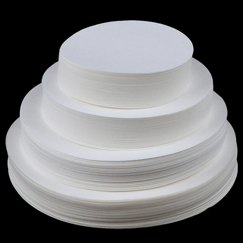 Filter Paper 100PCS 7/9/11/12.5cm Laboratory Circular