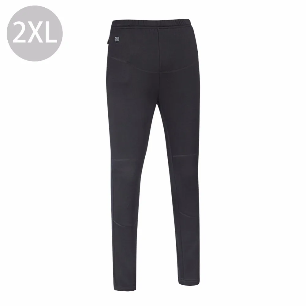 Women 2XL Зимние уличные походные брюки с подогревом, USB штаны с подогревом, спортивные Термолеггинсы с высокой талией, теплые штаны для мужчин и wo мужчин - Цвет: Women 2XL