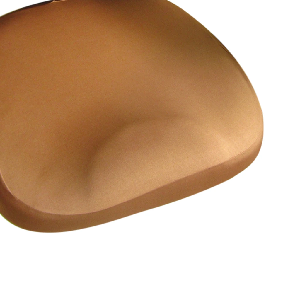 Antifouling Round Square Chair Seat Cover Dining Wedding Party Event Chair Slipcover, Fits Most Standard Chair