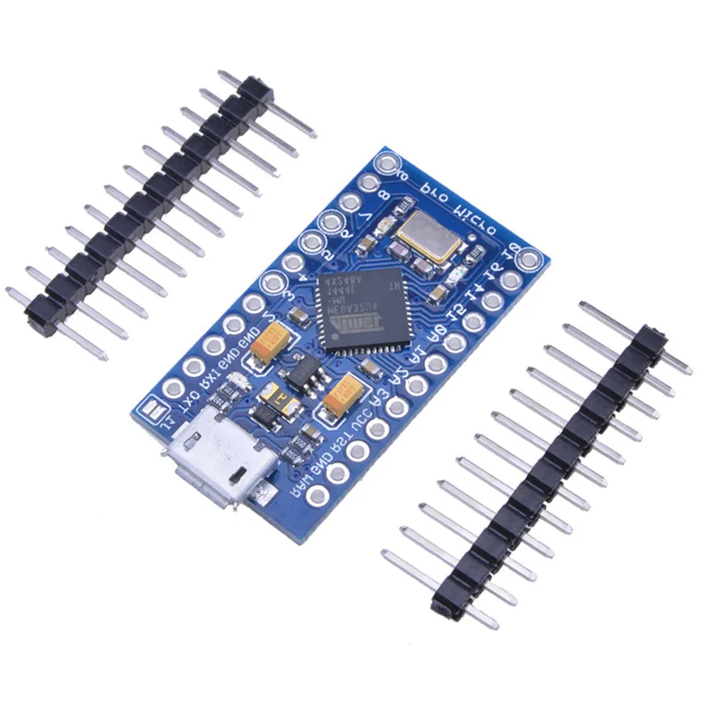 Pro Micro ATmega32U4 3,3/5 V 8/16 МГц заменить ATmega328 для Arduino Pro Mini с 2 Row штыревые для Leonardo Mini Usb Интерфейс