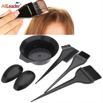 

Alileader New Hair Color Dye Bowl Comb Brushes Tool Kit Set Tint Coloring Dye Bowl Comb Brush High Quality Headed Brushes Set