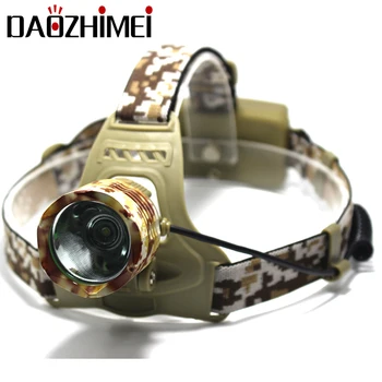 

Led Headlamp XML-T6 Headlight Waterproof Lantern 3 Mode Waterproof Head flashlight Torch for 18650 Battery