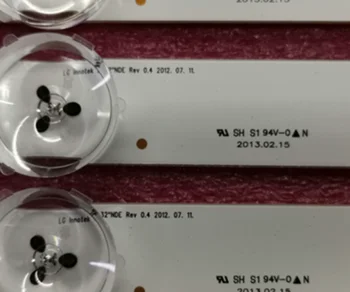 

4pcs 630mm 7led LED Backlight Lamps Strips for LG 32LS315H 32inch TV LG innotek 32" NDE Array-0.1-7LED-REV0.2 REV0.4 331537502