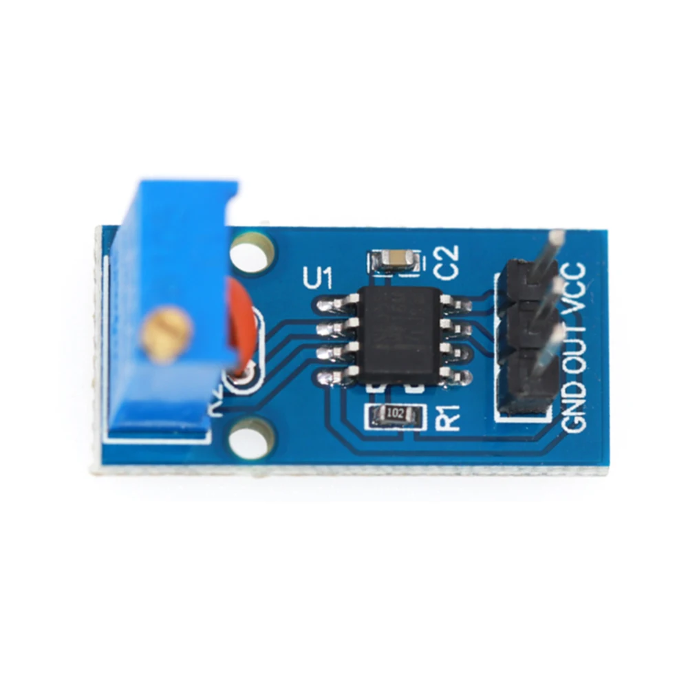 10Pcs 5V-12V NE555 가변 저항 주파수 펄스 발생기 모듈 단일 채널 출력 모듈