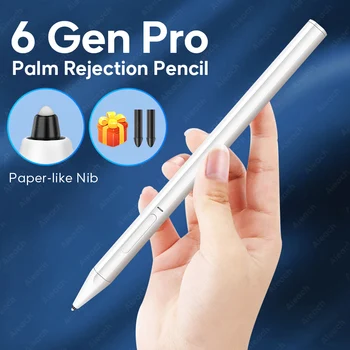 

For Apple Pencil 1 2 iPad Pen For iPad Air 3 /6th Gen 7th /Pro 11 12.9 2020 2018 With Palm Rejection Pen HB Tip For Stylus Pen