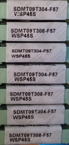 WALTER 10 шт карбидные вставки SDMT09T304-F57 WSP45S