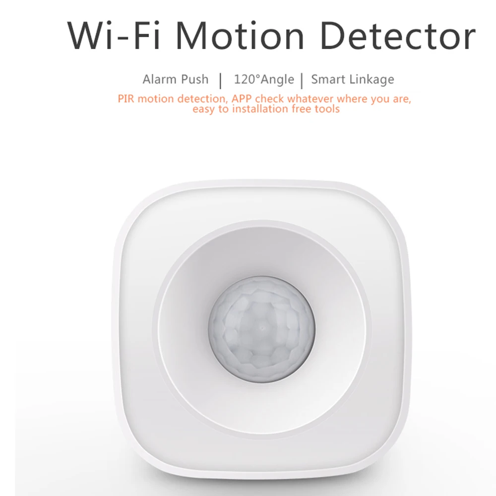 Wifi PIR датчик движения домашняя умная инфракрасная сигнализация один ключ подключения датчик движения Детектор беспроводной датчик De Movimiento