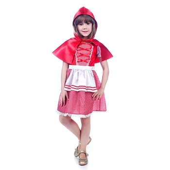 

New cosplay children's models Little Red Riding Hood suit parent-child animal show dress up cartoon costume party play clothing