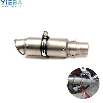 

36MM-51MM/61MM Motorcycle Accessories Exhaust Pipe Tailpipe Section For Yamaha pcx 125 SUZUKI GSXR600 Z1000 ER6N Honda KAWASAKI