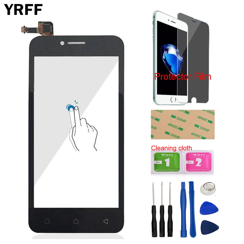 YRFF мобильный передний для Lenovo Vibe B A2016 A2016a40 A2016b30 сенсорный экран дигитайзер панель