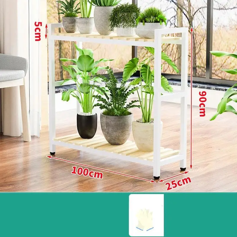 Number 6 Стол Mueble Plantas Balkon садовые полки для растений Estante Para Flores полка напольная Stojak Na Kwiaty Dekoration подставка для цветов - Цвет: Number 6