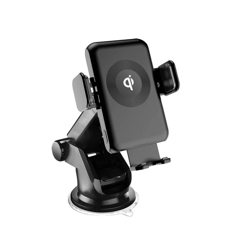 

10W Qi Standard Fast Charging Windshield Stand For Mobile phone Wireless Car Phone Charger