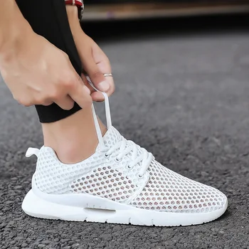 

Summer Casual Men Shoes Mesh Breathable Light Soft Shoes Sneaker Shoes For Men