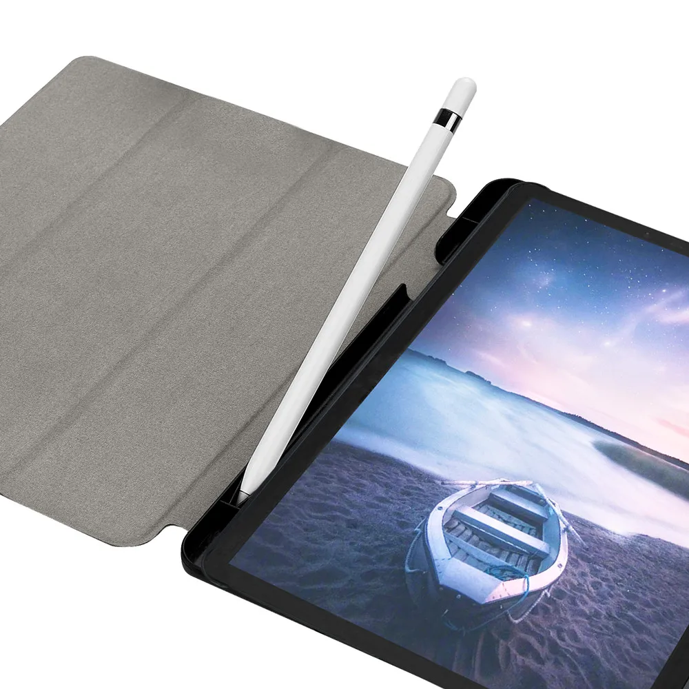Slim Folio Case Cover for Samsung Galaxy Tab S4 10.5 inch with Pen Holder tablet case