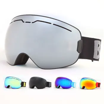 

Ski Goggles Double Layers Uv400 Protection Anti-fog Big Ski Mask Glasses Skiing Snow Men Women Snowboard Goggles Glasses