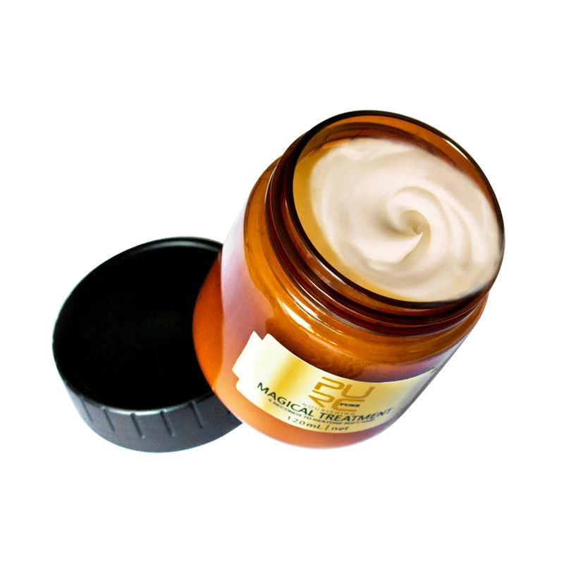 120ML PURC Magical Hair Treatment Mask 5 Seconds Deep Repairs Damage Hair Care Soft Nutrition Keratin Hair Treatment TSLM1
