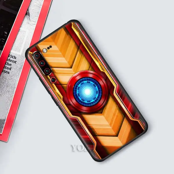 Черный силиконовый чехол с логотипом супергероя Marvel для lenovo Z6 Pro 5G Lite Youth, чехол для мобильного телефона Z6Pro Z6Lite Coque - Цвет: J-005