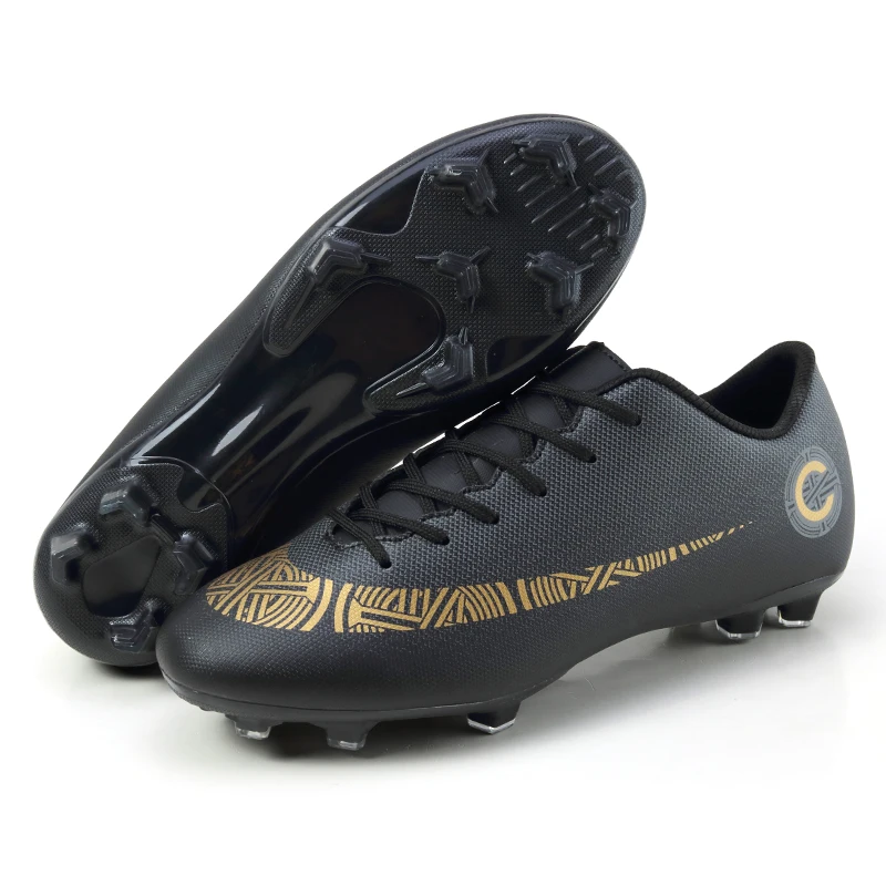 

HOMASS Soccer Shoes Men Football Shoes Indoor TF Cleats Shoes For Boys Athletic Training Sneakers Professional Zapatos De Futbol