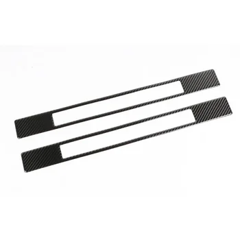 

2PCS Door Sill Cover Set Hollow External Door Sill For Ford Mustang 15+