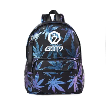 

Fashion Twice EXO Monsta X Wanna One Seventeen Kpop K-pop Women Got7 Sac A Dos Backpack School Bag Pack for Teenager K Pop Girls