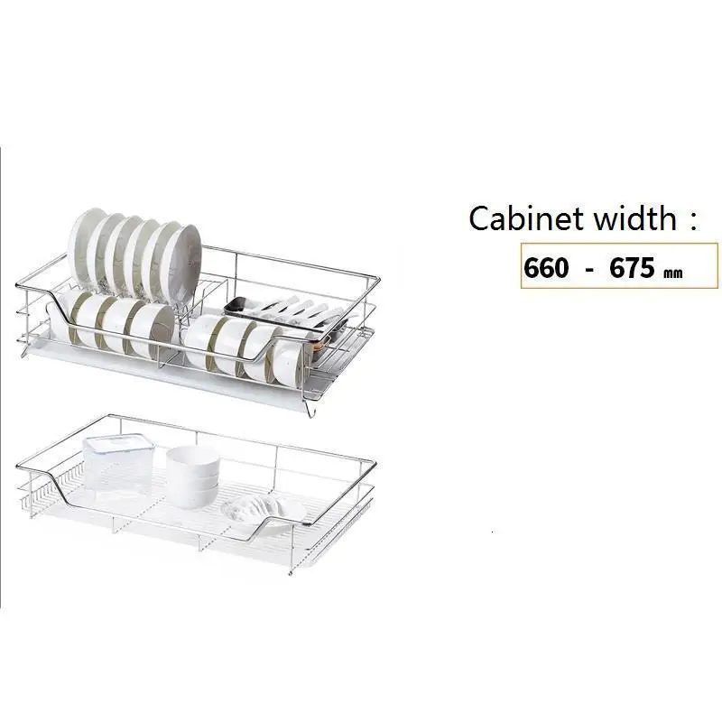Number 14 Органайзер Cestas Para Colgar En La Ducha Cucina Armario De Cocina Despensa из нержавеющей стали Cozinha стеллаж для кухонного шкафа корзина - Цвет: Number 14