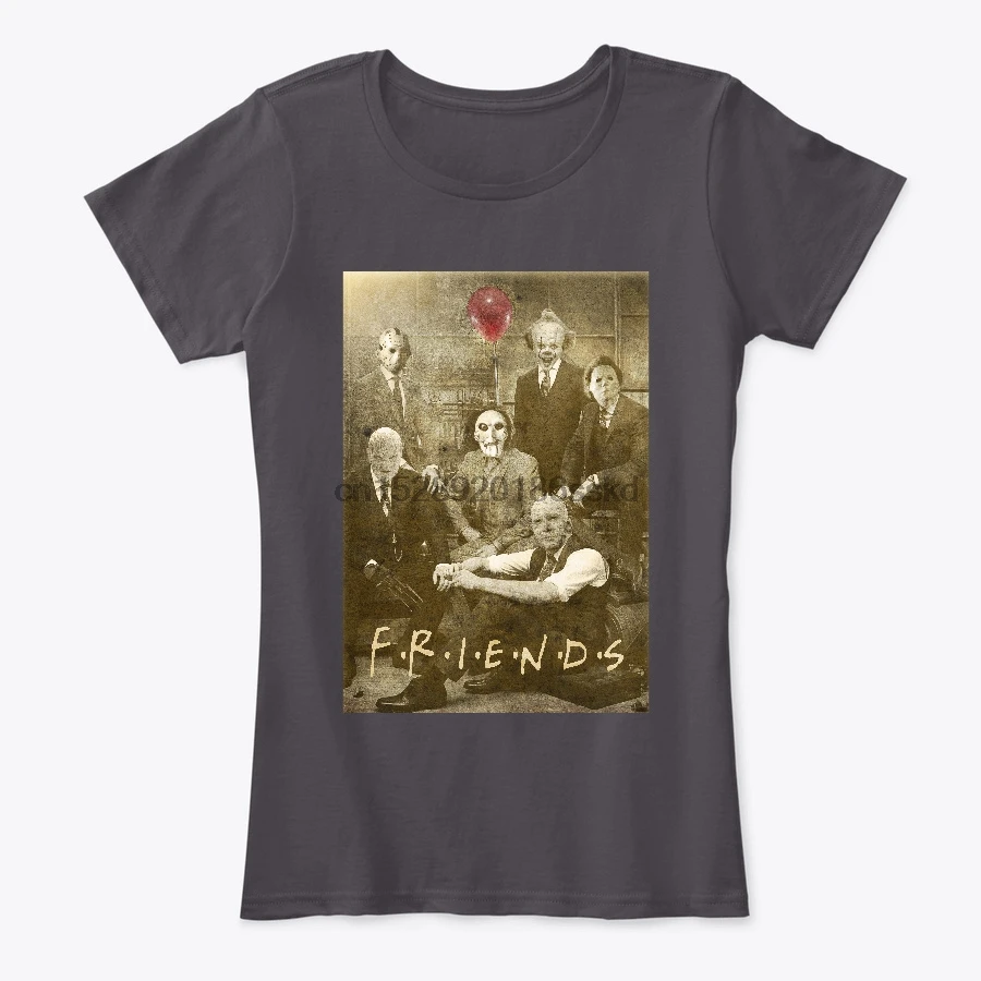 Мужская футболка Ужасы футболки Friends женская футболка|Футболки| |