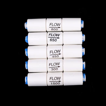 

ZLinKJ Water Filter Parts RO Flow Restrictor With 1/4" Hose Quick Connection Reverse Osmosis Machine 300CC-1500CC