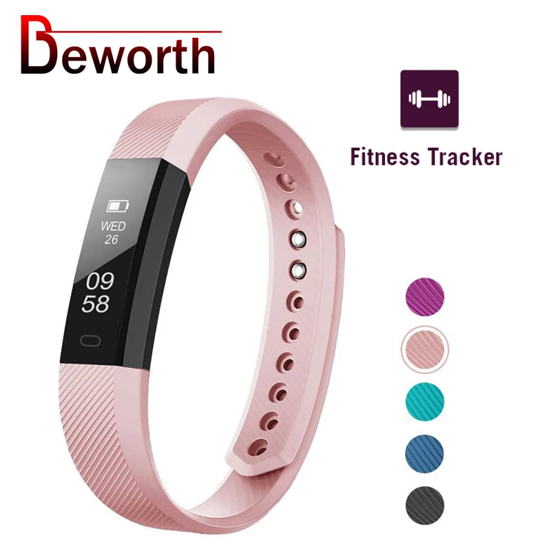 Фитнес трекер ID115 Veryfit APP умный браслет с Bluetooth монитор активности будильник