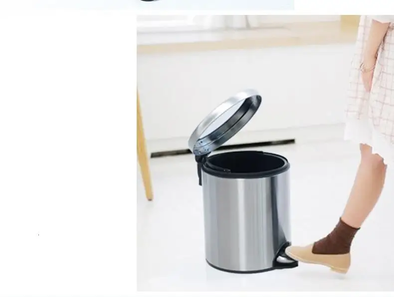 Reciclaje Trashcan мешок для мусора Basurero De Banheiro Habitacion Papelera Cocina педаль Lixeira Cubo Basura корзина для мусора