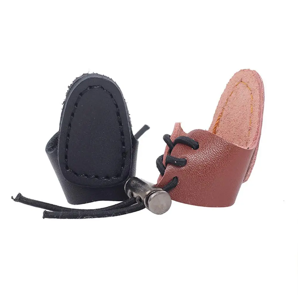 Роскошные перчатки из искусственной кожи для стрельбы лука защита большого