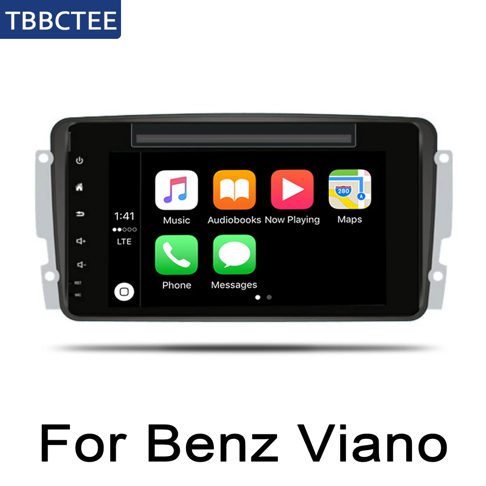 Для Mercedes Benz Viano 2004 ~ 2006 NTG Авторадио автомобильный dvd плеер на основе Android gps