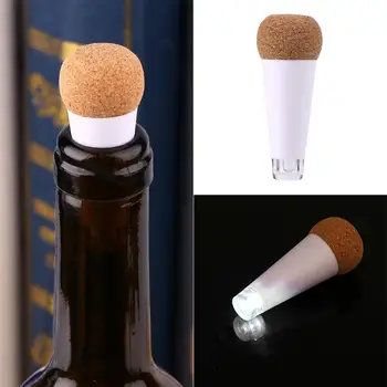 

Rechargeable USB Cork Stop Bottle Stopper Wine LED White Light Lamp Event*